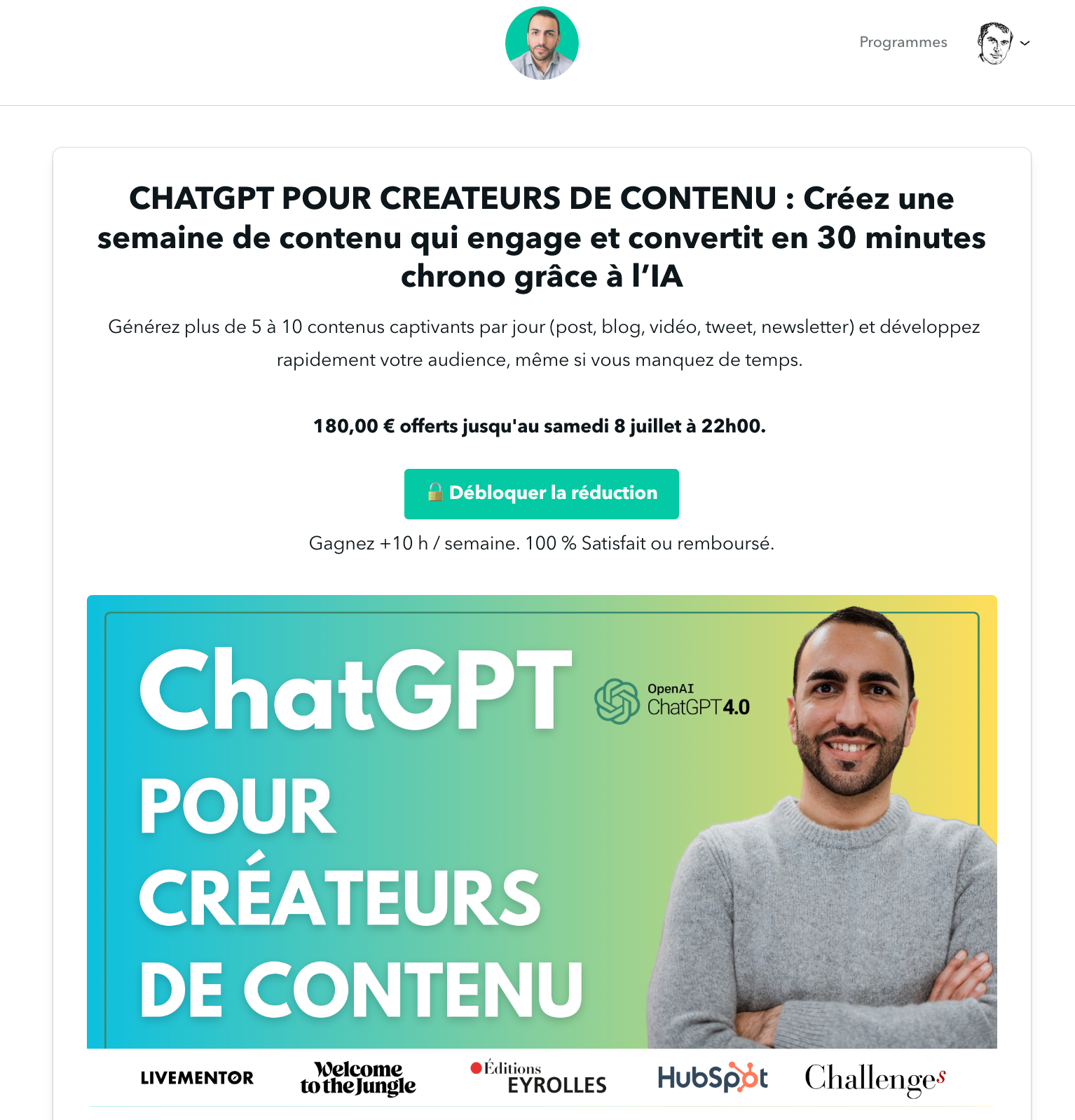 Chat GPT pour créateurs de contenu