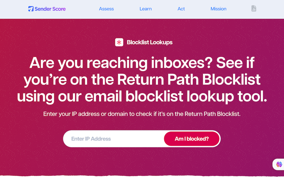 Blocklist Lookup