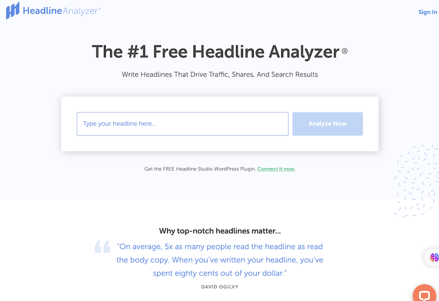 Headline Analyzer