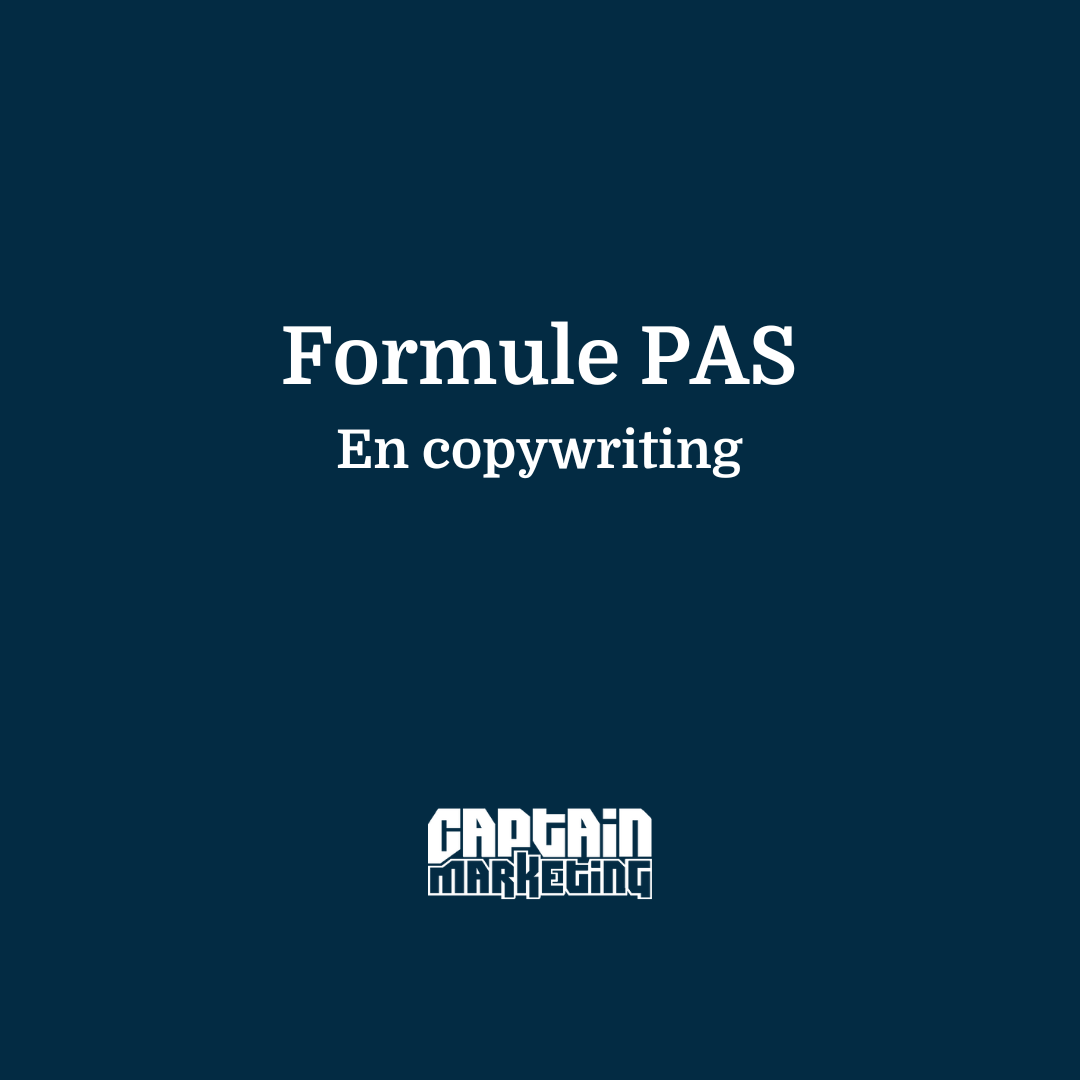 Formule PAS copywriting
