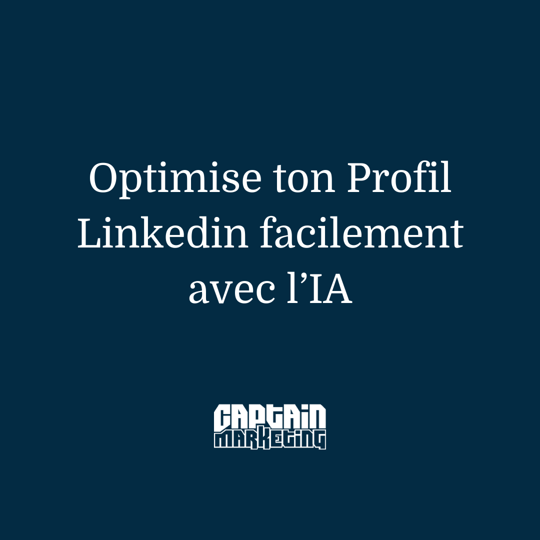 Prompts IA pour optimiser son profil Linkedin