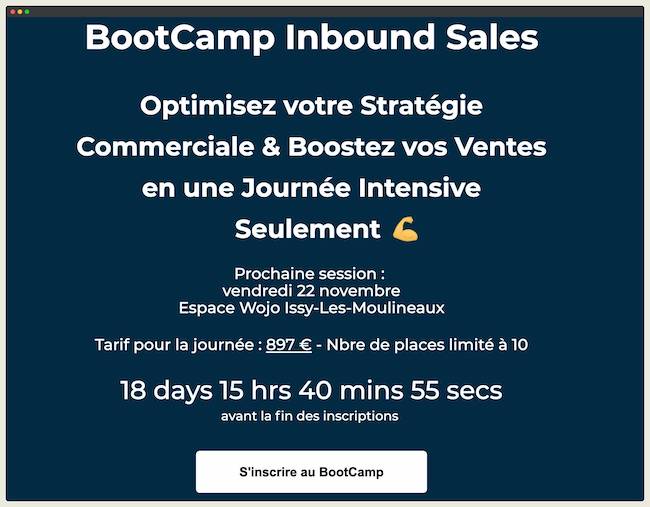 BootCamp Inbound Sales