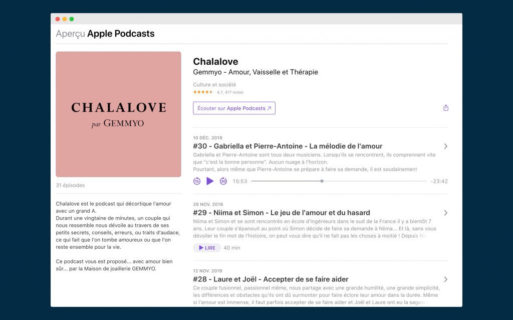 Chalalove Podcast
